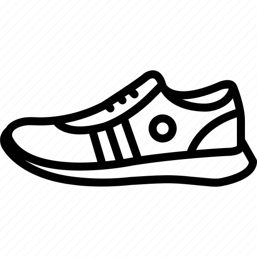 Jogging, leather, shoe, sneakers, sport, waterproof, workout icon - Download on Iconfinder