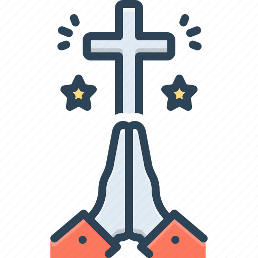 Pray, prayer, worship, religion, faith, christianity icon - Download on Iconfinder