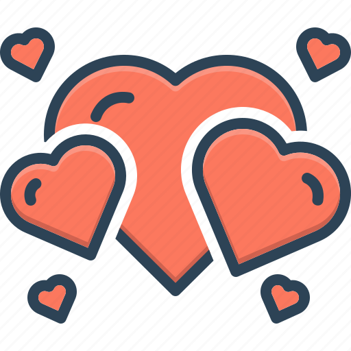 Hearts, love, romantic, romance, lover, valentine, feeling icon - Download on Iconfinder