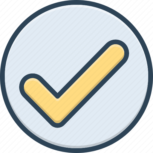 Checked, true, ok, correct, right, accurate, confirm icon - Download on Iconfinder