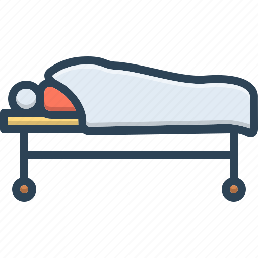 Dying, death, decease, corpse, moribund, funeral, dead body icon - Download on Iconfinder