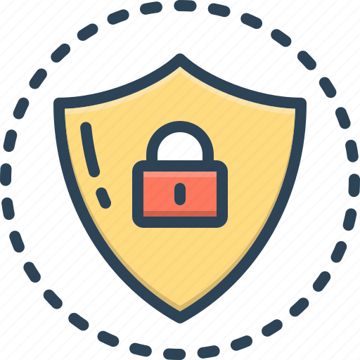 Protected, lock, private, secured, safe, guarded, shield icon - Download on Iconfinder