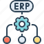 erp, software, flow, enterprise, inventory, system, resource 