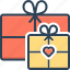 gifts, box, present, giftbox, ribbon, anniversary, package 