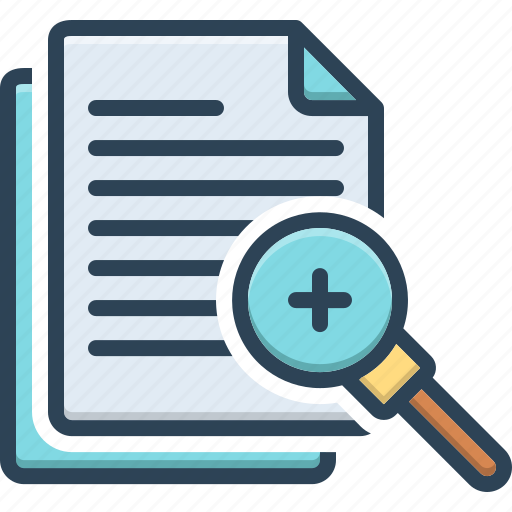 Inspection, oversight, supervision, investigation, survey, review, scrutiny icon - Download on Iconfinder