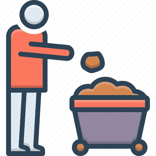Throws, hurl, trash, dustbin, drop, garbage, environment icon - Download on Iconfinder