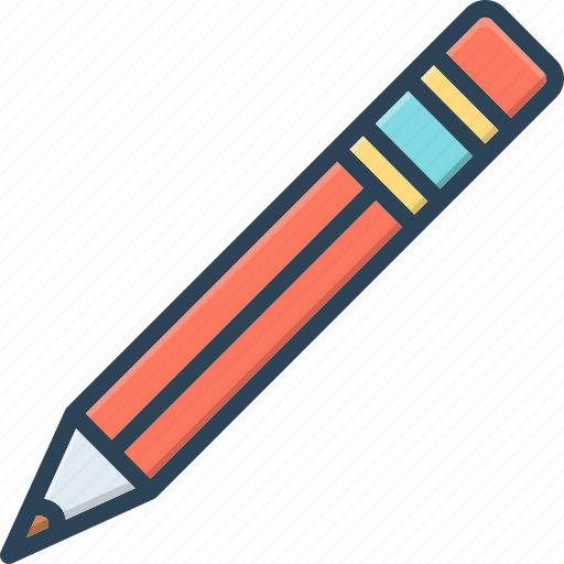 Pencil, write, creative, stationery, paperwork, object icon - Download on Iconfinder