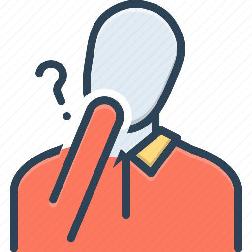 Doubt, hesitancy, suspicious, doubtful, questionable, problem, dubiety icon - Download on Iconfinder