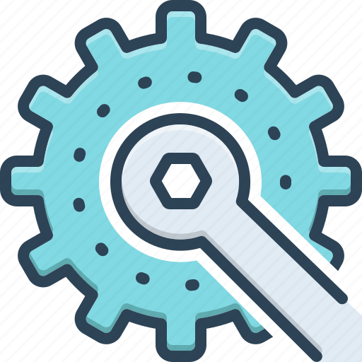 Conf, configuration, development, repair, mechanical, technical, cogwheel icon - Download on Iconfinder