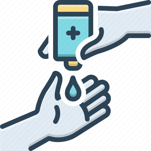 Instructions, safety, antibacterial, clean, moisturizer, hand santizer icon - Download on Iconfinder