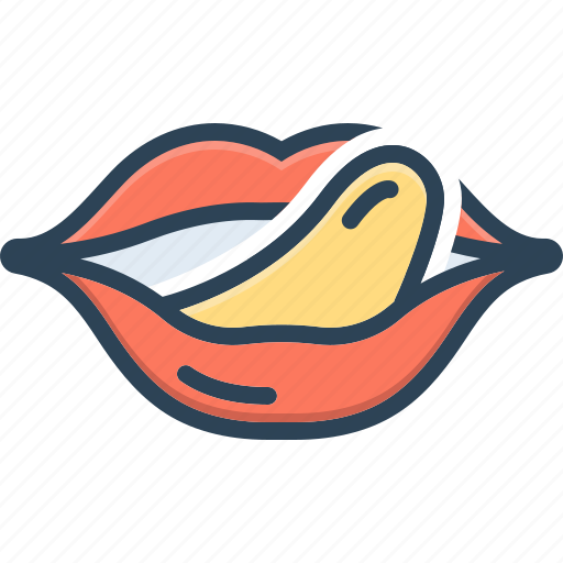 Licking, yummy, tasty, delicious, tongue, lick, mouth icon - Download on Iconfinder