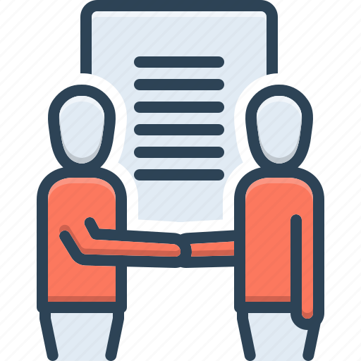 Treaty, agreement, pact, deal, alliance, handshake icon - Download on Iconfinder