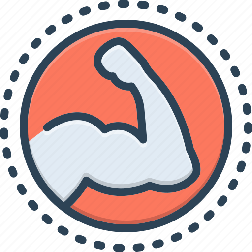 Stronger, powerful, muscular, arm, health, strength, sturdy icon - Download on Iconfinder