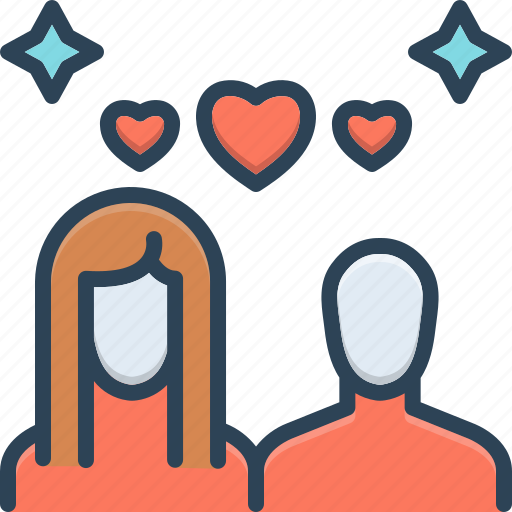 Valentine, hearts, romantic, romance, lover, couple, pair icon - Download on Iconfinder
