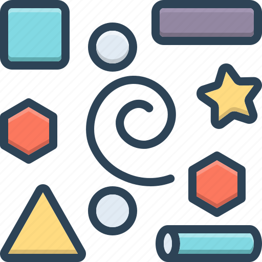 Elements, inwardness, geometric, part, piece, shape, mathe matics icon - Download on Iconfinder