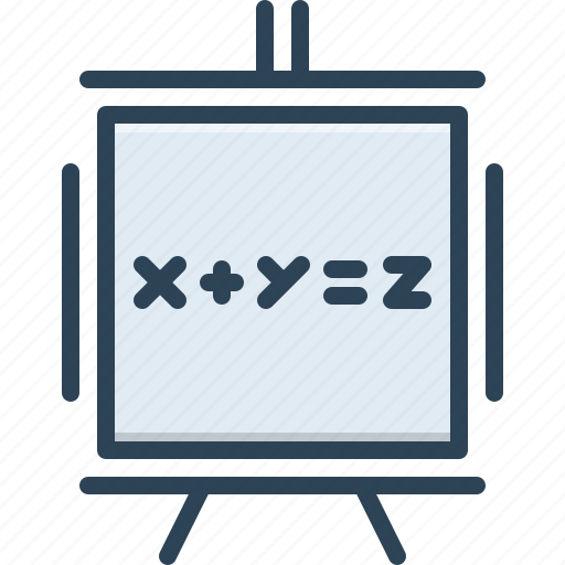 Equation, naturalization, equalization, rationalization, sum, calculation, question icon - Download on Iconfinder