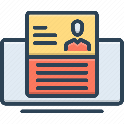 Applying, enforce, embed, confirmation, list, resume, document icon - Download on Iconfinder