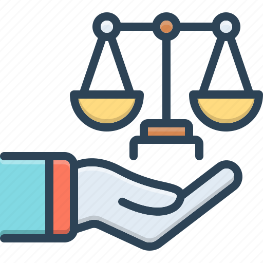 Ethical, moral, ethic, behavioral, balance, law, justice icon - Download on Iconfinder