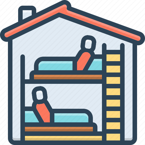 Roommates, lodger, resident, roomer, habitant, denizen, dorm icon - Download on Iconfinder