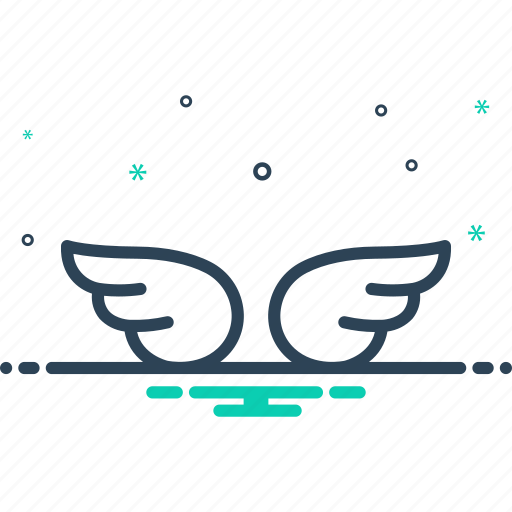 Wings, feather, fin, plume, pinna, bird, fly icon - Download on Iconfinder