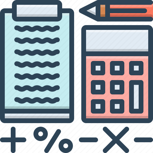 Accounting, calculator, document, finance, stock icon - Download on Iconfinder
