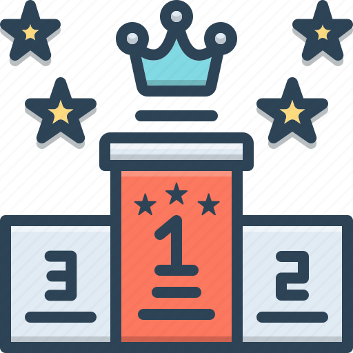 Category, range, rank, ranking, score, series, winner icon - Download on Iconfinder