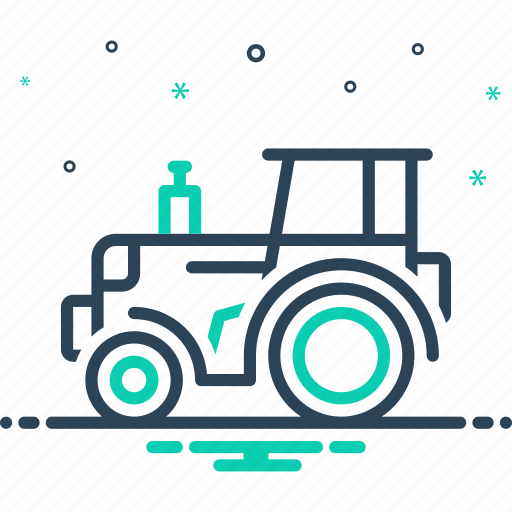Tractor, agriculture, equipment, farmer, harvest, machinery, wango icon - Download on Iconfinder