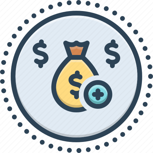 Allowance, benefit, alimony, salary, pension, wage, subsidy icon - Download on Iconfinder