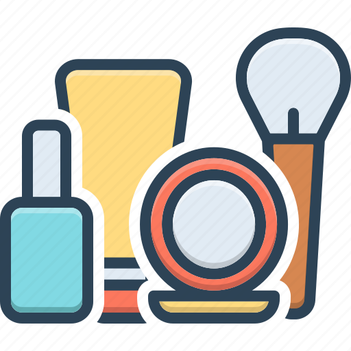 Cosmetics, makeup, beauty, products, ointment, cream, brush icon - Download on Iconfinder