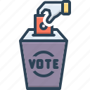 elections, vote, referendum, plebiscite, confidential, ballot box, democracy
