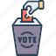 elections, vote, referendum, plebiscite, confidential, ballot box, democracy 