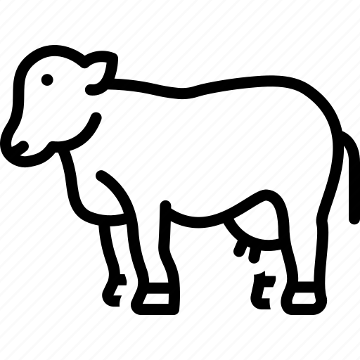 Cattle, animal, beast, livestock, brute, cow, dairy icon - Download on Iconfinder
