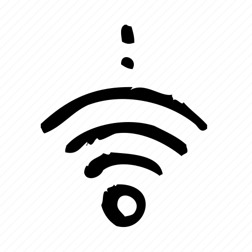 Attention, contactless, disconnected, wifi icon - Download on Iconfinder
