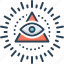 providence, foresight, guidance, allseeing, oracle, pyramid, eye 