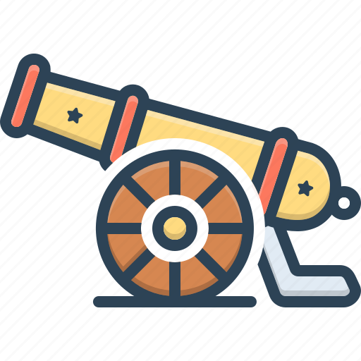 Cannon, howitzer, mortar, ordnance, gun, tope, weapon icon - Download on Iconfinder