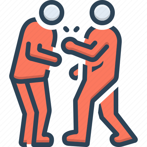 Struck, beating, whacking, smite, smacked, fight, quarrel icon - Download on Iconfinder