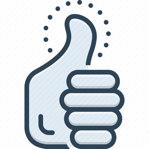Thumb, up, good, finger, approve, comment, feedback icon - Download on Iconfinder