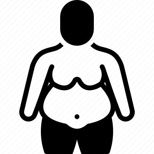 Thick, plump, voluminous, massive, adiposity, obese, overweight icon - Download on Iconfinder