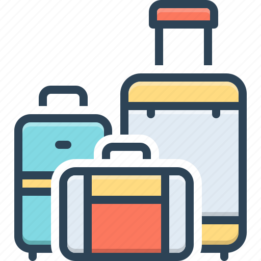 Luggage, accessories, things, baggage, travel, suitcase, handbag icon - Download on Iconfinder