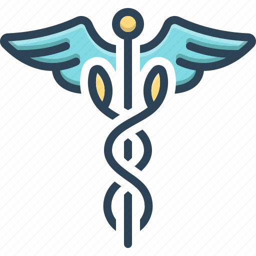Medical, clinic, sign, caduceus, healthcare, ems, hospital icon - Download on Iconfinder