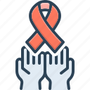 aids, ribbon, hiv, awareness, cancer, disease, infection