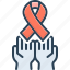 aids, ribbon, hiv, awareness, cancer, disease, infection 