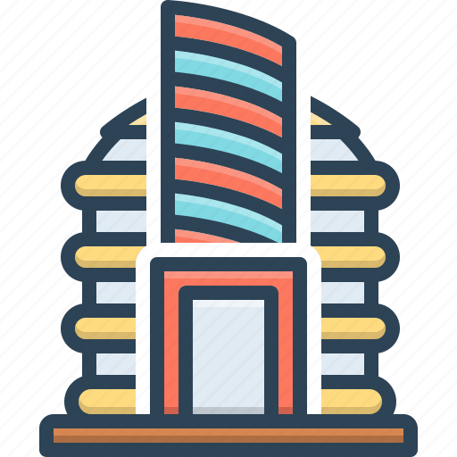 Building, office, property, apartment, hotel, edifice, architecture icon - Download on Iconfinder
