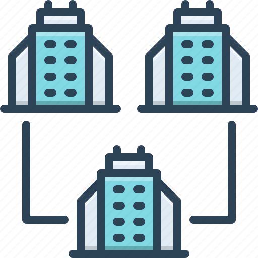 Entities, entity, corporate, companies, building, individual, foundation icon - Download on Iconfinder