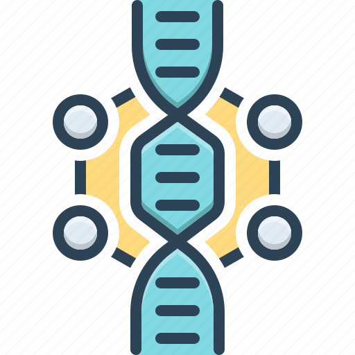 Gen, spiral, genetic, dna, helix, genome, identity icon - Download on Iconfinder