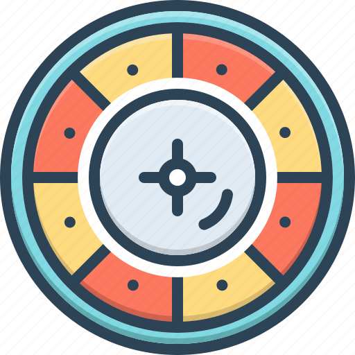 Roulette, gambler, betting, wheel, gamble, spin, casino icon - Download on Iconfinder