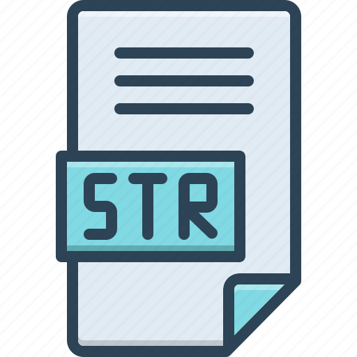 Str, file, document, application, message icon - Download on Iconfinder