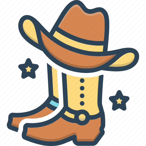 Cowboy, leather, sheriff, shoes, cattleman, cowherd, boots icon - Download on Iconfinder