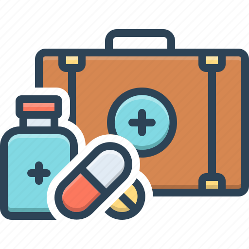 Medicare, medicaid, clinical, medicine, pharmacy, health care, first aid kit icon - Download on Iconfinder