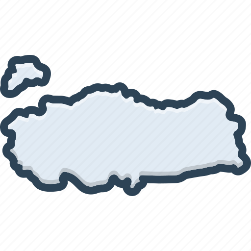 Turkish, map, europe, country, border, turkey icon - Download on Iconfinder